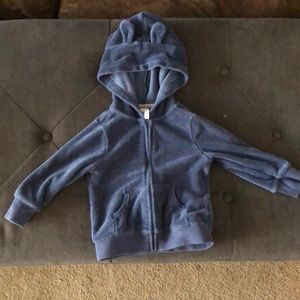 Carter’s zippered hoodie w/ears